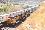 Eastbound stack train